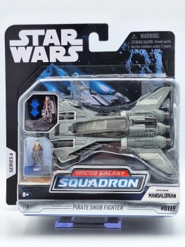Star Wars Mandalorian Micro Galaxy Squadron Pirate Snub Fighter #0119 - NEU